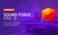 SOUND FORGE Pro 18 Audiosoftware - Neuerungen im Test
