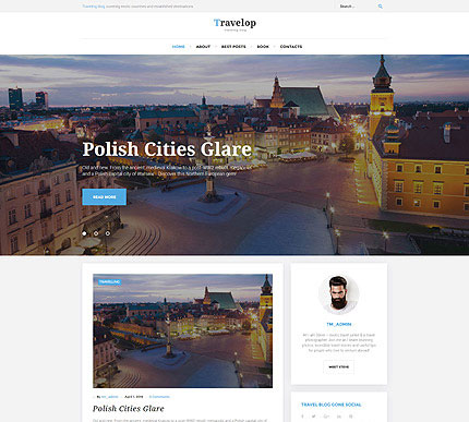 WordPress Theme für Reisen