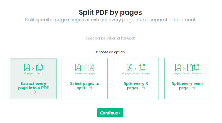 sejda-split-pages