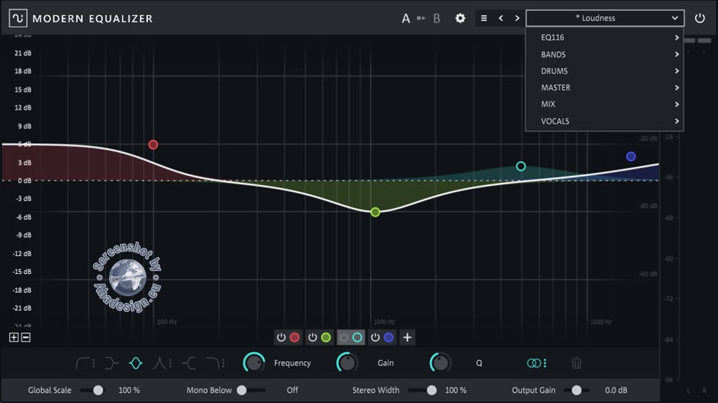 Modern Equalizer für präzise Soundgestaltung