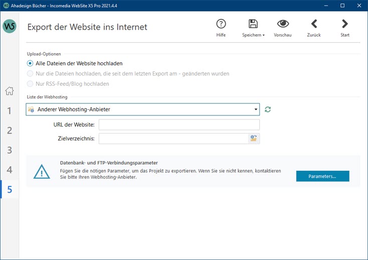 website-x5-webhosting-export-anderer-anbieter