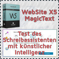 WebSite X5 - MagicText - Schreibassistent - Test