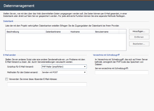 websitex5-datenmanagement