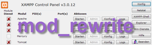 mod rewrite in xampp