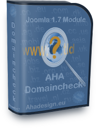 AHA Domain Check für Joomla 1.7